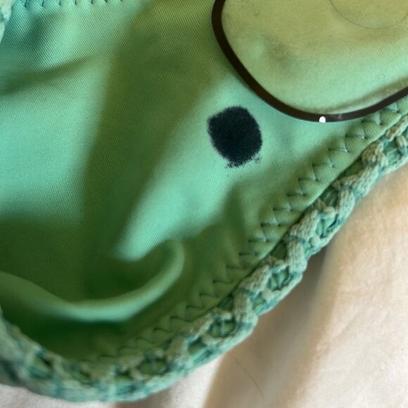 NWT Montce crochet Paula turquoise BOTTOMS only size M - Picture 6 of 7